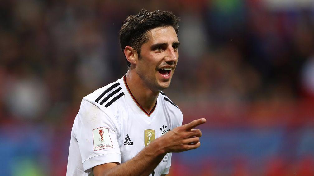 Lars Stindl has scored in both of Germany's Confederations Cup matches