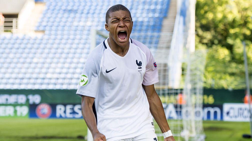 Kylian Mbappe made his French debut in Luxembourg