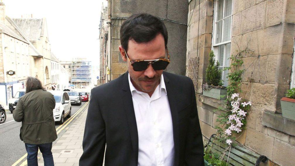Will Young leaves court after pleading guilty to careless driving