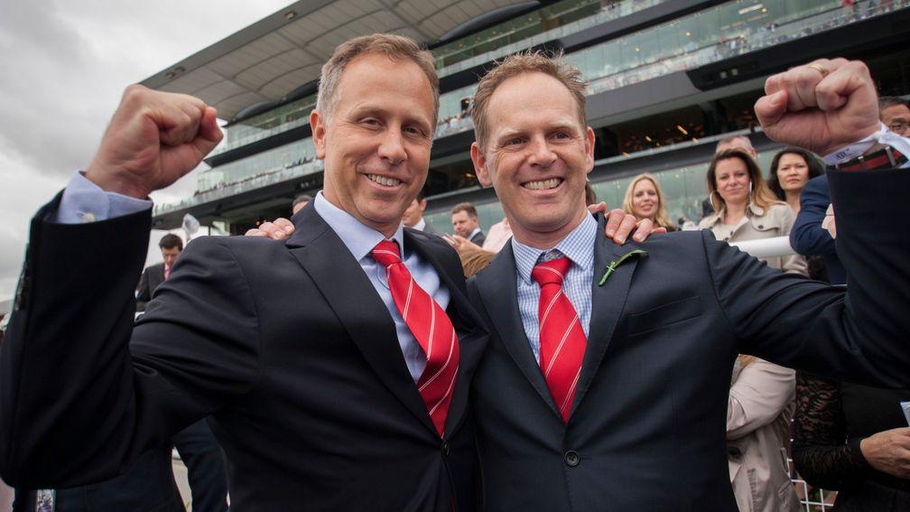 Michael (left) and Chris Ward will be on the lookout for the next Redzel