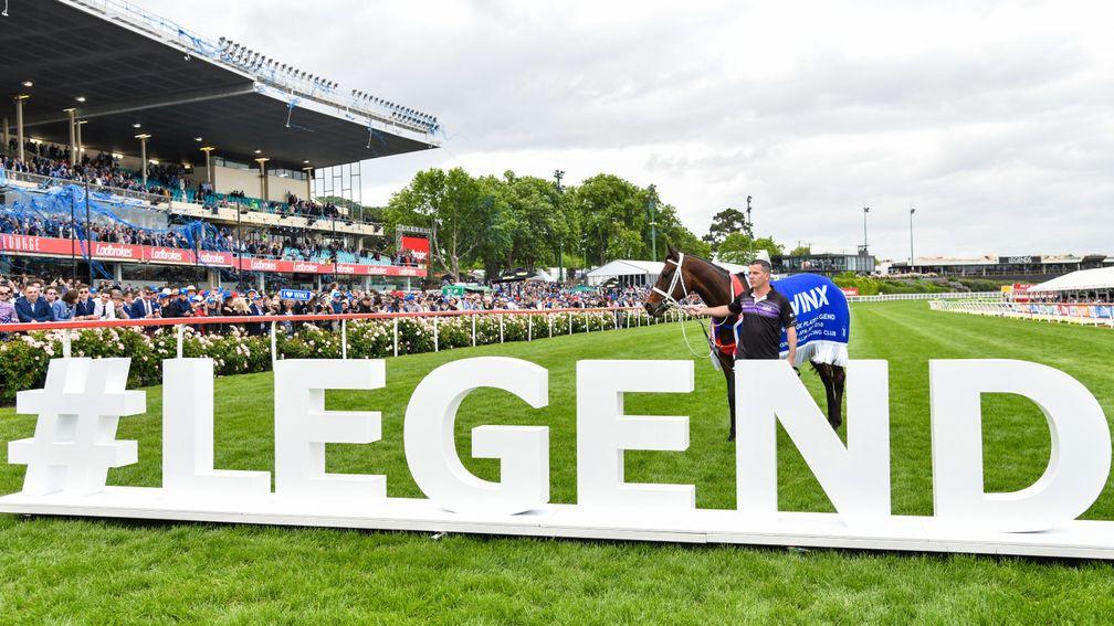 Legend: Winx secures her place in history with a fourth Cox Plate