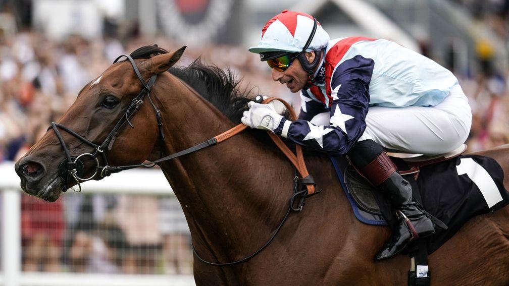 Mosse drives Sir Dancealot to victory in the Group 2 Hungerford Stakes at Newbury