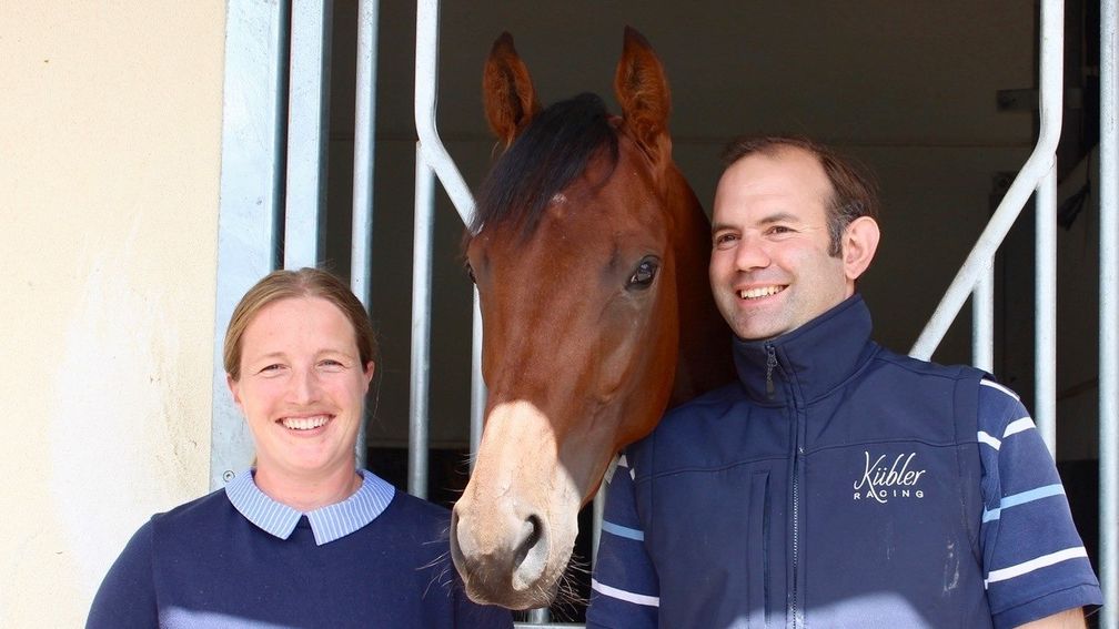 Husband and wife training team Claire and Daniel Kubler