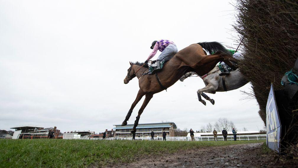 Notachance: gave Alan King a third win in Warwick's Classic Chase