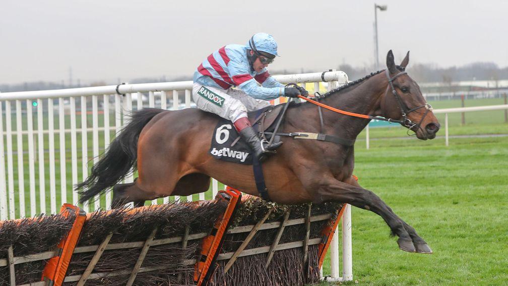 Lalor and Richard Johnson on the way to victory at Aintree