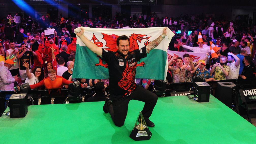 Welsh ace Jonny Clayton won four PDC premier event titles in 2021