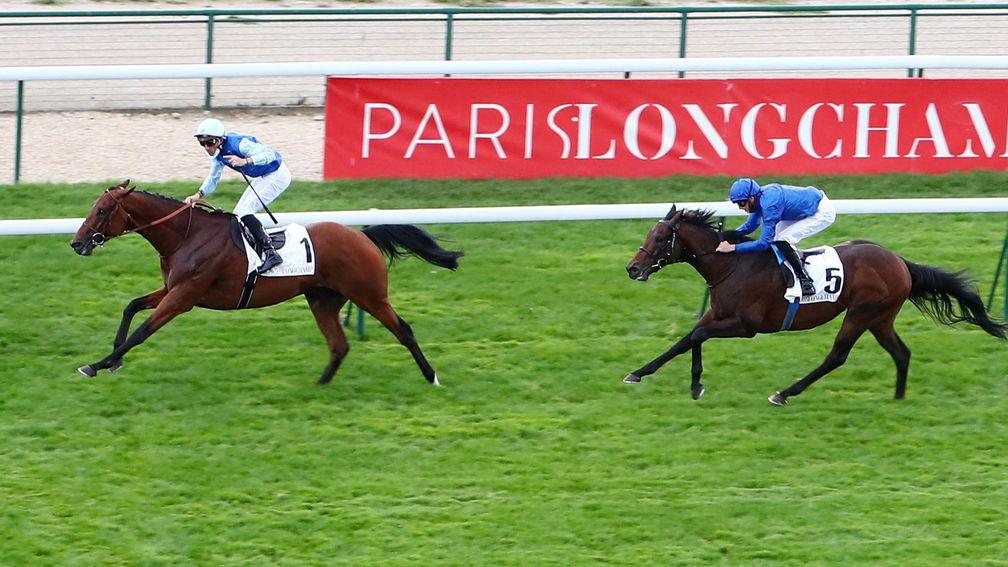 Persian King (leading): heading for the Arc