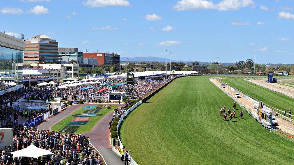 Caulfield: track staged the first Group 1 of the year in Australia on Saturday