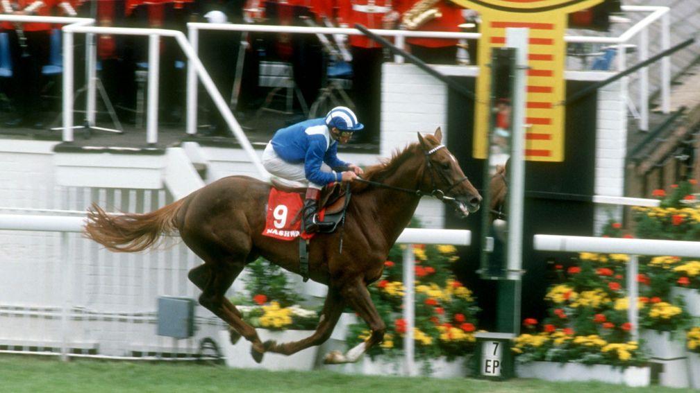 Following his success in the 2,000 Guineas, Nashwan wins the 1989 Derby to land a plethora of ante-post bets