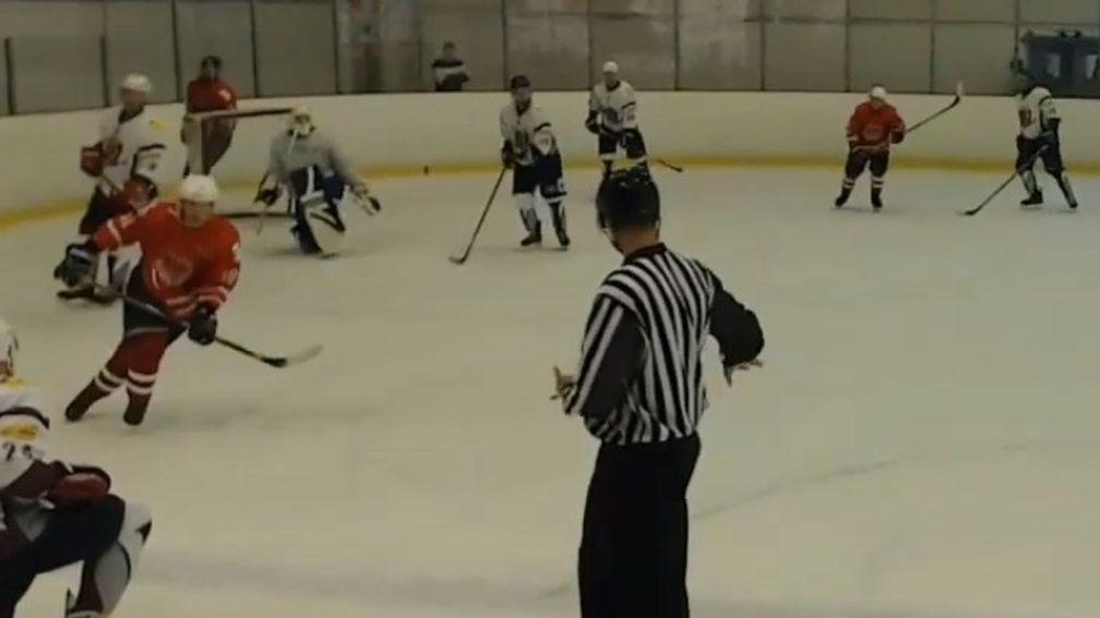 Short hockey features three ten-minute periods