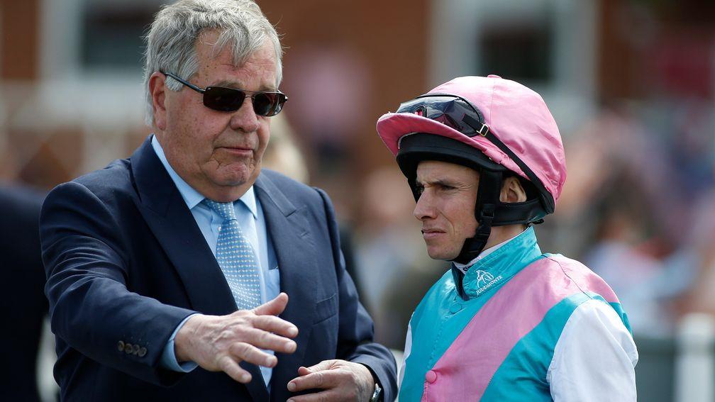 Dream team: Sir Michael Stoute and Ryan Moore have the experience and the temperament for the big occasion