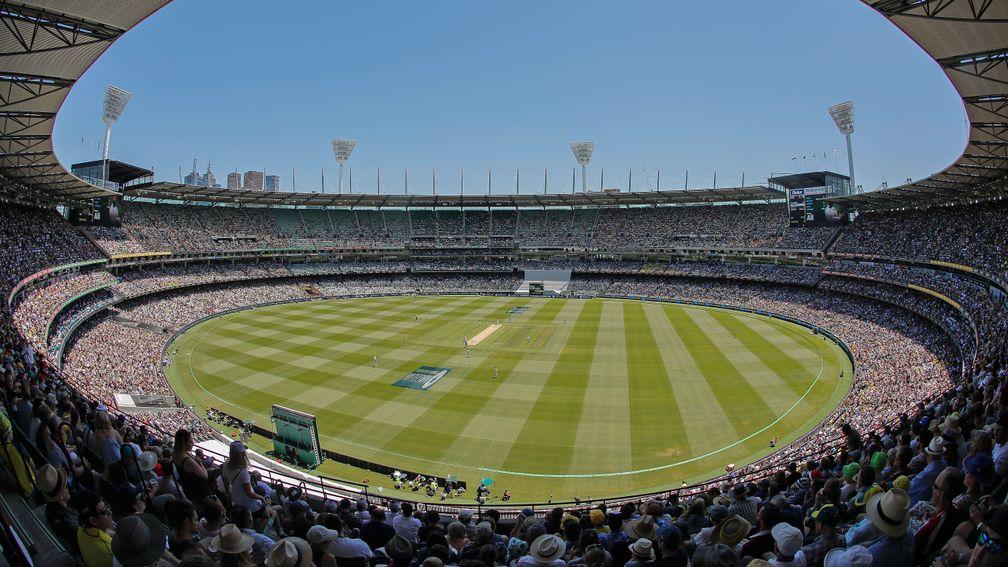 A packed crowd at the Melbourne Cricket Ground for the 2017 Boxing Day Ashes Test