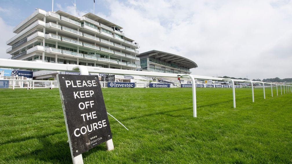 Epsom: looking for approval from the local council to stage the Derby behind closed doors