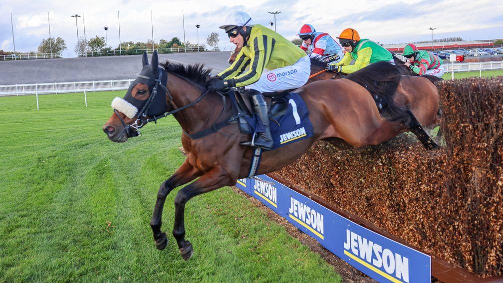 Allmankind: landed the feature race at Aintree on Sunday