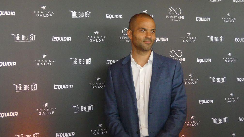 Tony Parker pictured at Longchamp in June
