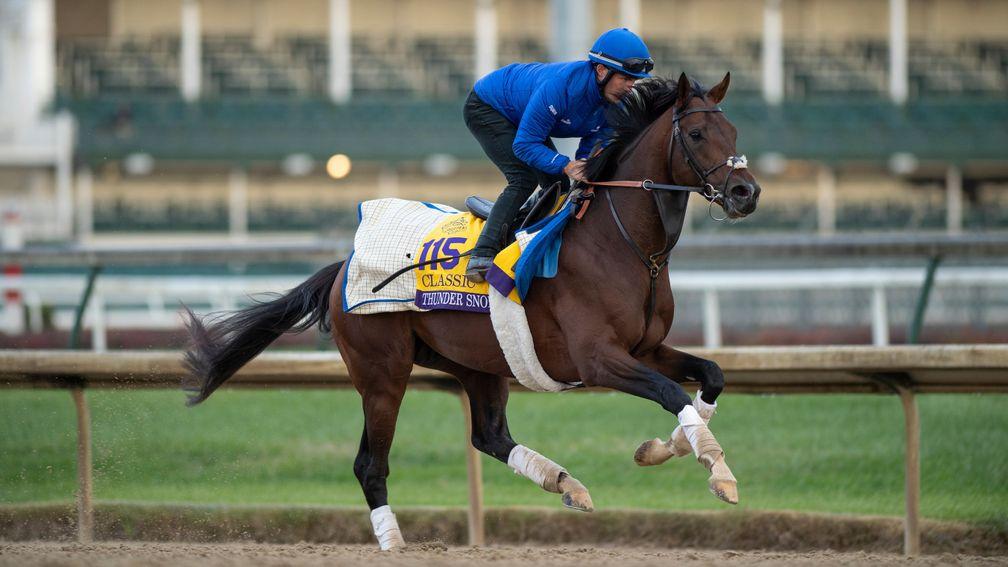 Thunder Snow: a Grade 1 win in the US would enhance his stallion appeal in America