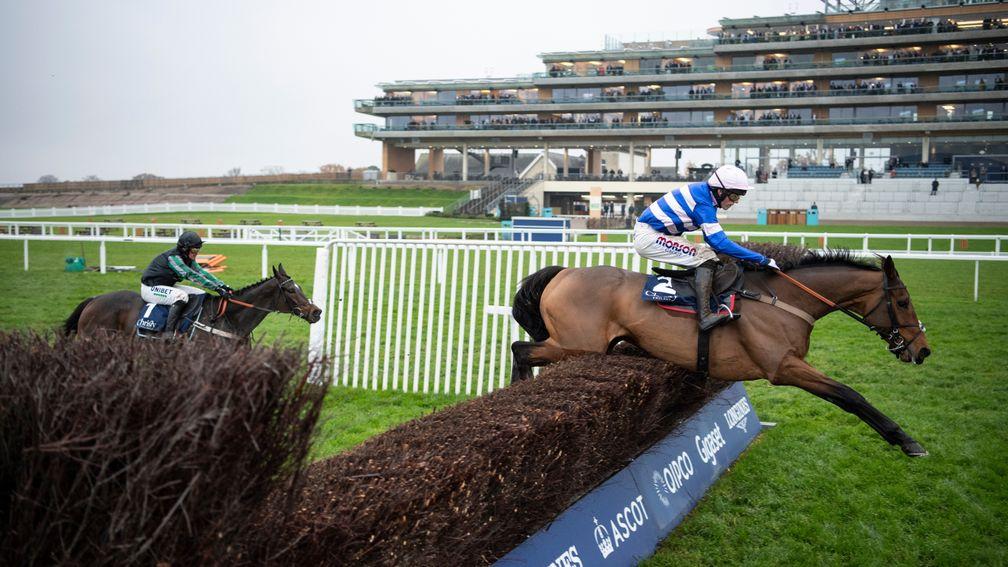 Cyrname: puts in another perfect jump en route to defeating Altior