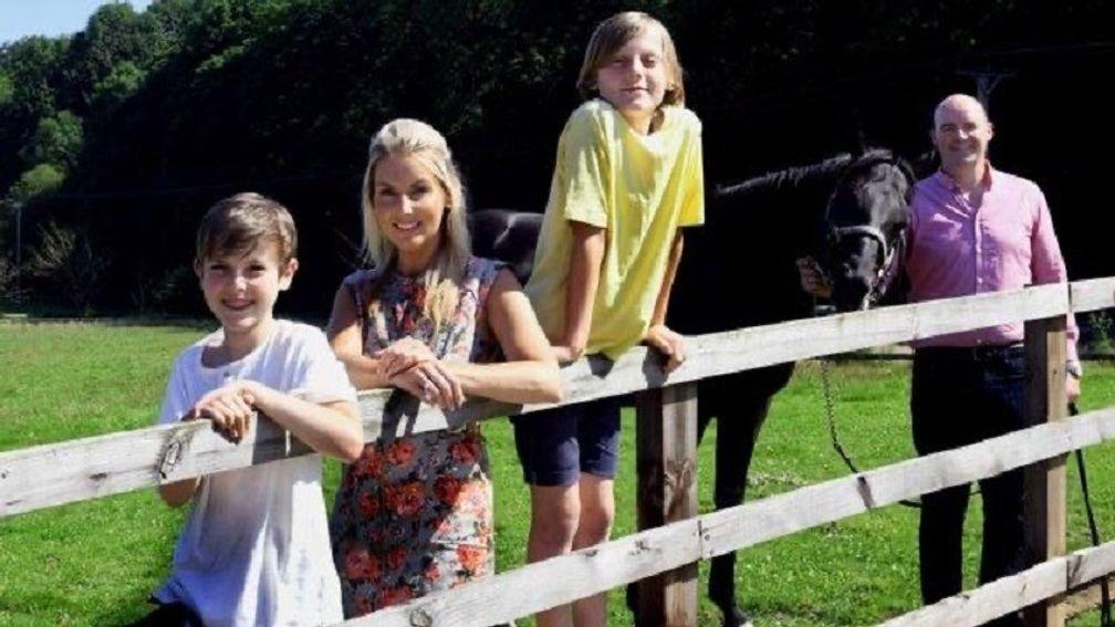 Ritchie and Hazel Fiddes and their children are set for an exciting new life in Lambourn