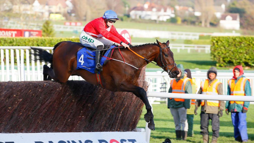 A Plus Tard: went up a whopping 20lb for his most impressive success at Cheltenham