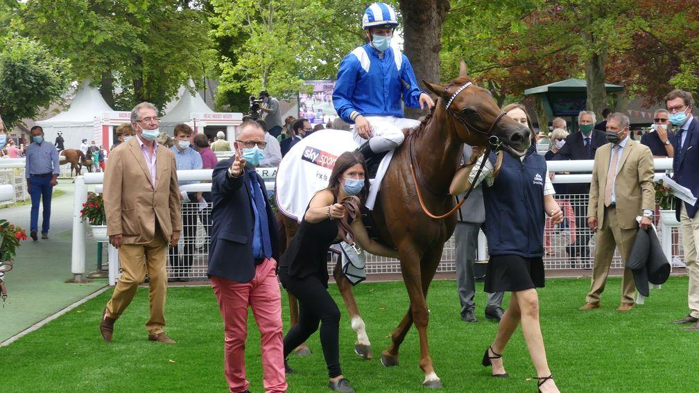 Longhamp this way, madame: Raabihah received quotes of 20-1 for the Arc after dominating the Prix de Psyche at Deauville
