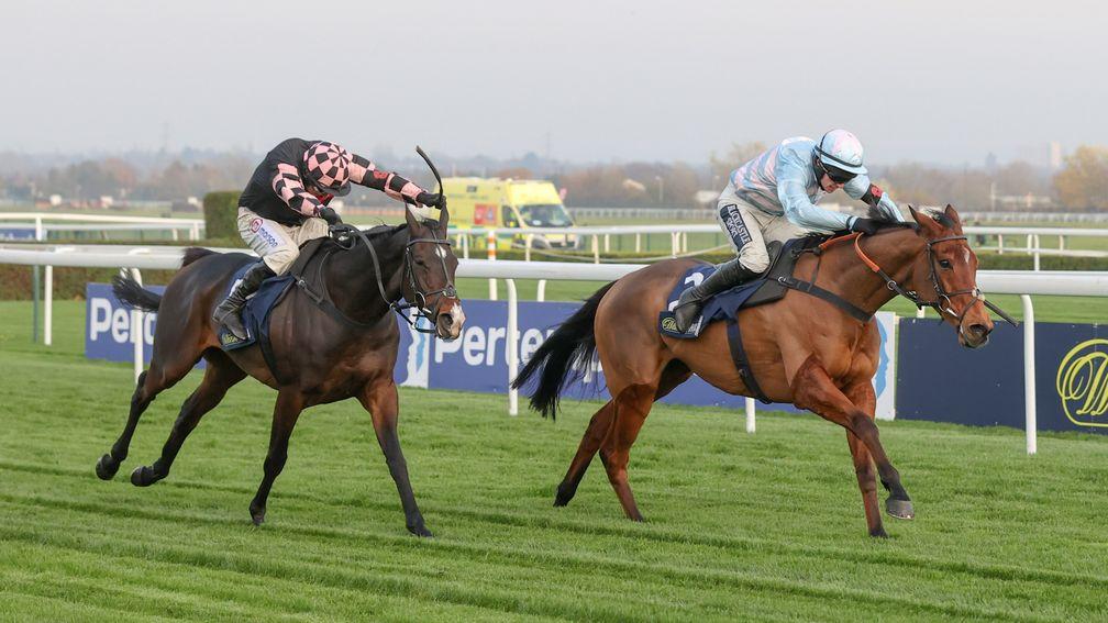 SUMMERVILLE BOY (Jonathan Burke) wins at AINTREE 7/11/19Photograph by Grossick Racing Photography 0771 046 1723