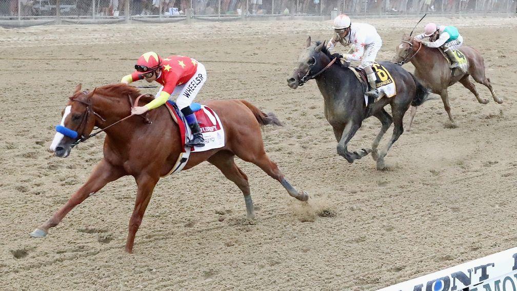 Justify: 'had some filling in his left front ankle a week ago, which subsided in a couple days'