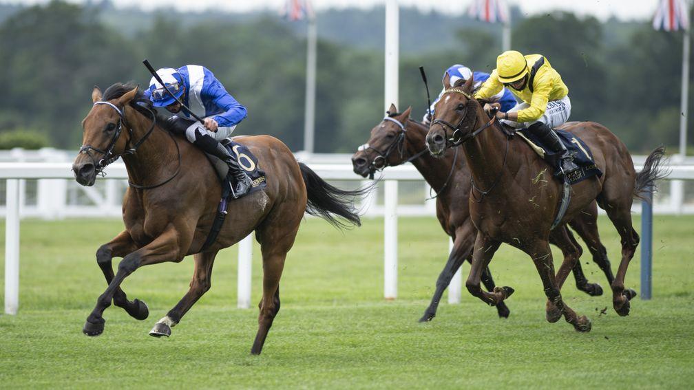 Lord North leaves Addeybb in his wake in the the Prince of Wales's Stakes