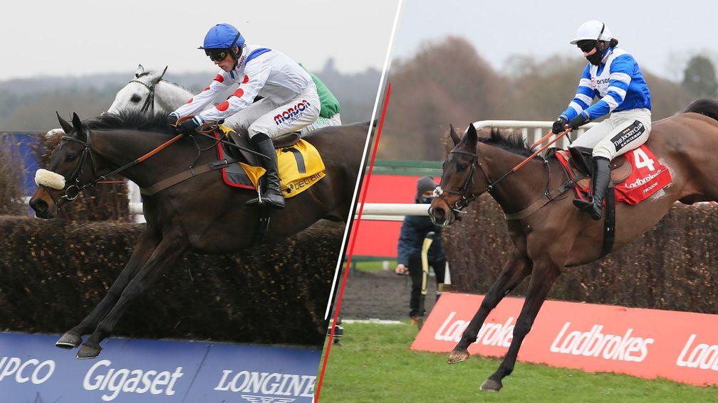 Clan Des Obeaux (left) and Frodon (right) form part of a strong team for trainer Paul Nicholls