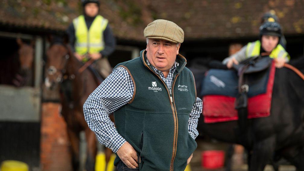 Paul Nicholls: maintaining his lead in the trainers' prize-money table