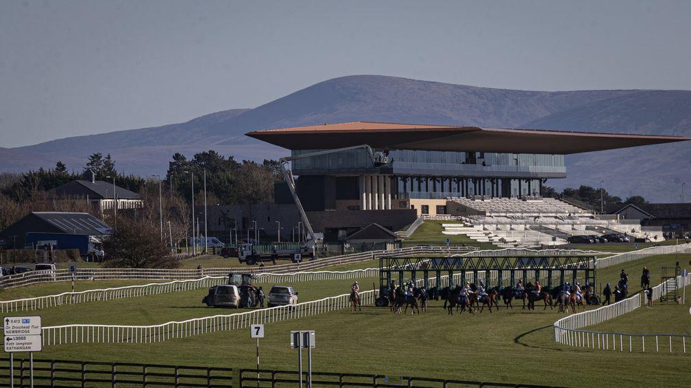 A whistling straight: the Curragh's Aga Khan grandstand has been providing an unwelcome soundtrack to some of Ireland's best Flat races since its unveiling in 2019