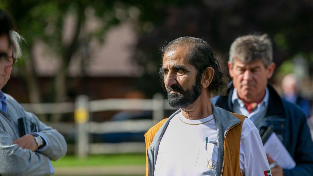 Sheikh Mohammed was in attendance at Tattersalls on Tuesday morning, where Godolphin snared a 1,300,000gns Dubawi filly