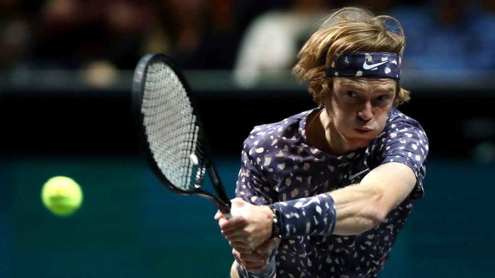Andrey Rublev won titles in Doha and Adelaide last month and the brilliant Russian could be ready to go in again in Dubai