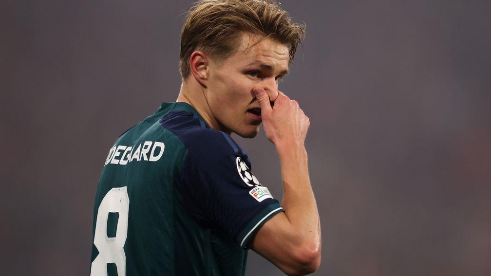 It's been a smelly week for Arsenal skipper Martin Odegaard