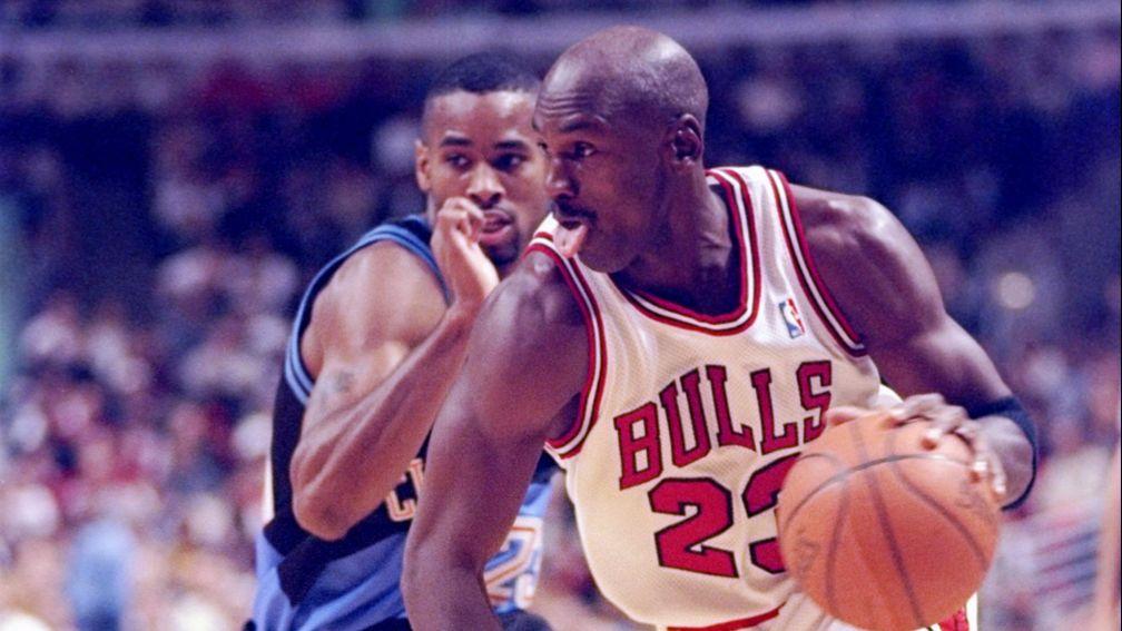 In 1997 Cleveland slowed it down to surprise Chicago and Michael Jordan (right) 73-70