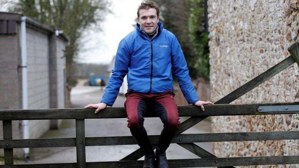 Tom Scudamore in relaxed mood at Pond House after announcing his retirement from race riding