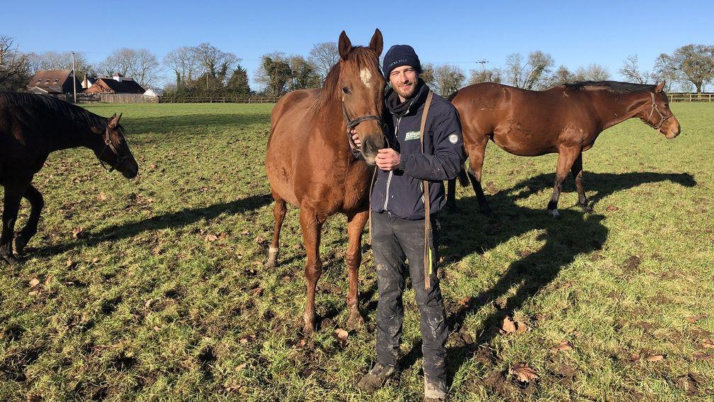 Martin Languillet: has shown a huge thirst for knowledge since joining Fittocks Stud in 2017