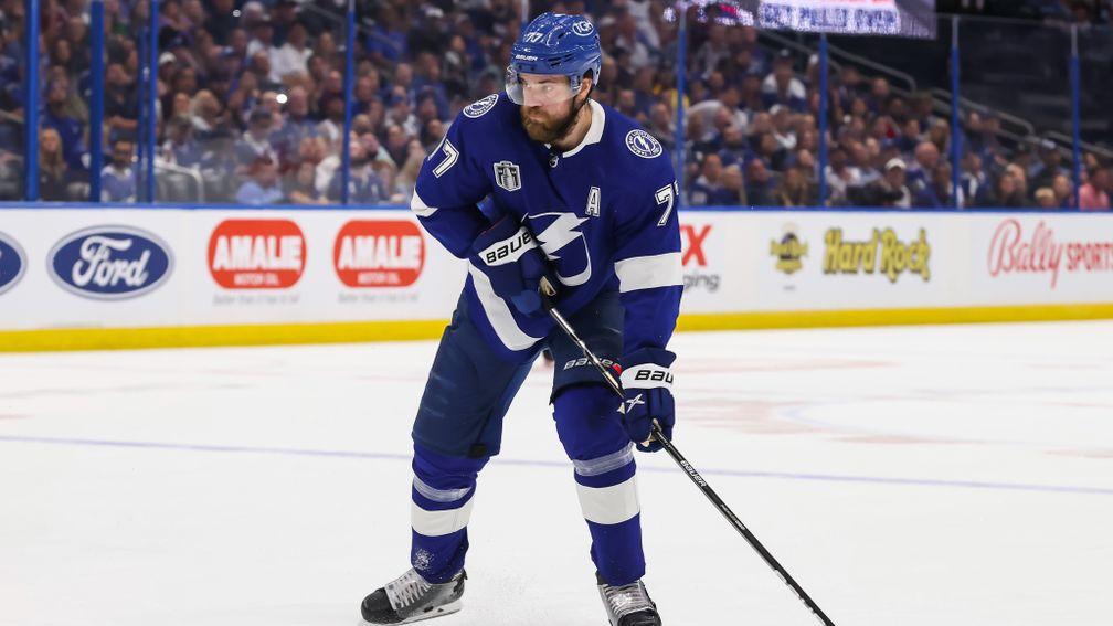 Victor Hedman scored for the Lightning in Game Four