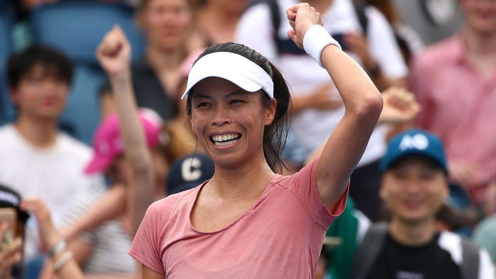 Su-Wei Hsieh could have plenty to celebrate on her return to Japan