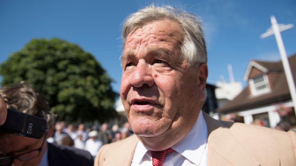 Sir Michael Stoute: 'Our thoughts are with Trish, his with and biggest supporter'