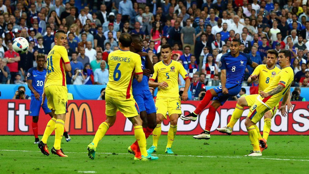 Dimitri Payet blasted France to an opening win against Romania at Euro 2016