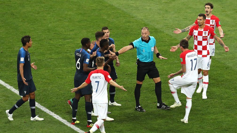 The VAR penalty decision in the World Cup final sparked just as much debate off the pitch as on it