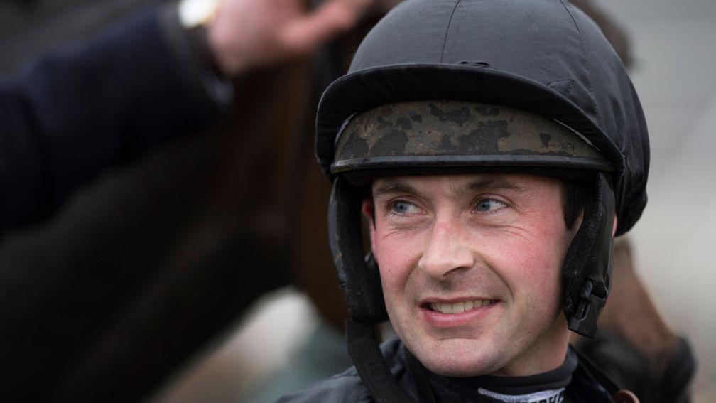 Nico de Boinville is all smiles after Altior's victory in the Game Spirit Chase