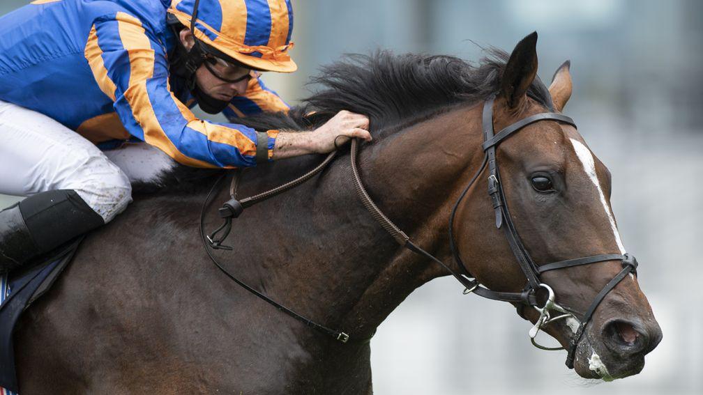 Battleground wins the Listed Chesham Stakes at Royal Ascot