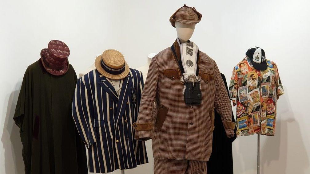 John McCririck's flamboyant clothes are part of the auction