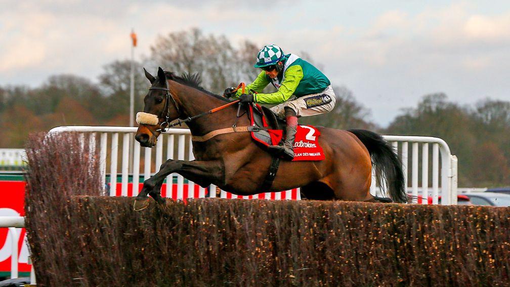Clan Des Obeaux: top-class chaser thrilled Nicholls when schooling on Monday morning