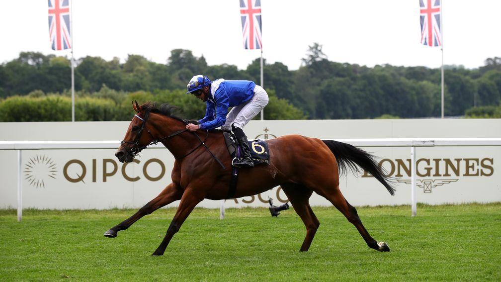 ASCOT, ENGLAND - JUNE 17:  Lord North ridden by James Doyle on the way to winning the Prince Of Wales' Stakes on Day Two of Royal Ascot at Ascot Racecourse on June 17, 2020 in Ascot, England. (Photo by Julian Finney/Getty Images)
