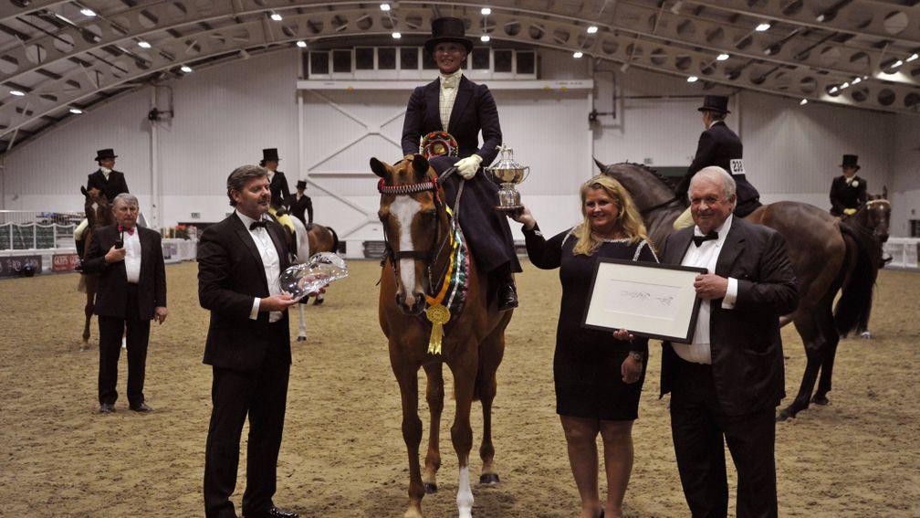 Wild West and Lizzie Harris: ROA and Goffs UK Supreme Champion