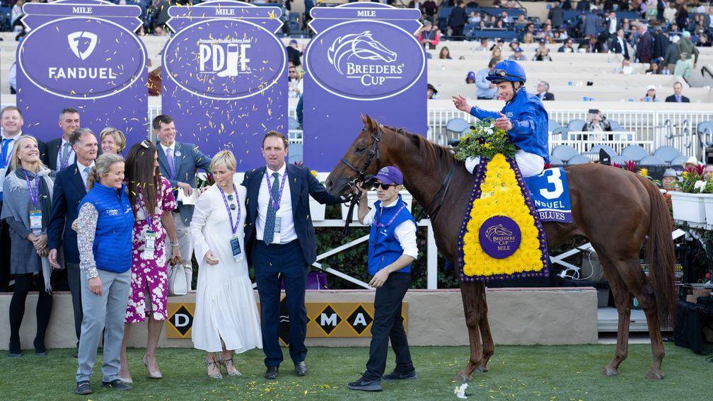 Space Blues: one of three 2021 Breeders' Cup winners for Dubawi