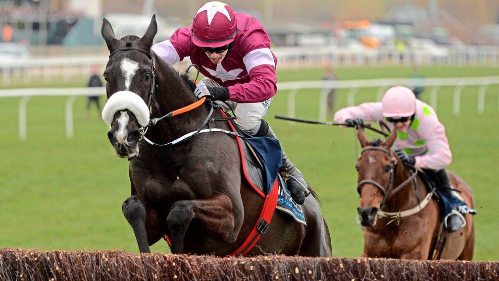 Glory day: Bryan Cooper lands the 2016 Gold Cup on Don Cossack