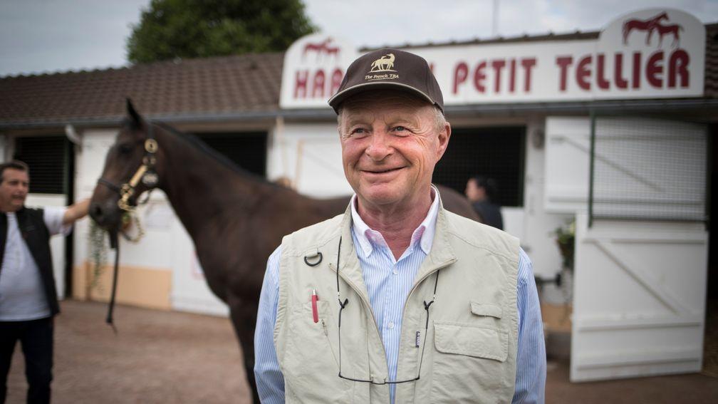Patrick Chedeville of Haras du Petit Tellier.Arqana August Yearling Sale.Deauville.Photo: Patrick McCann/Racing Post 18.08.2018